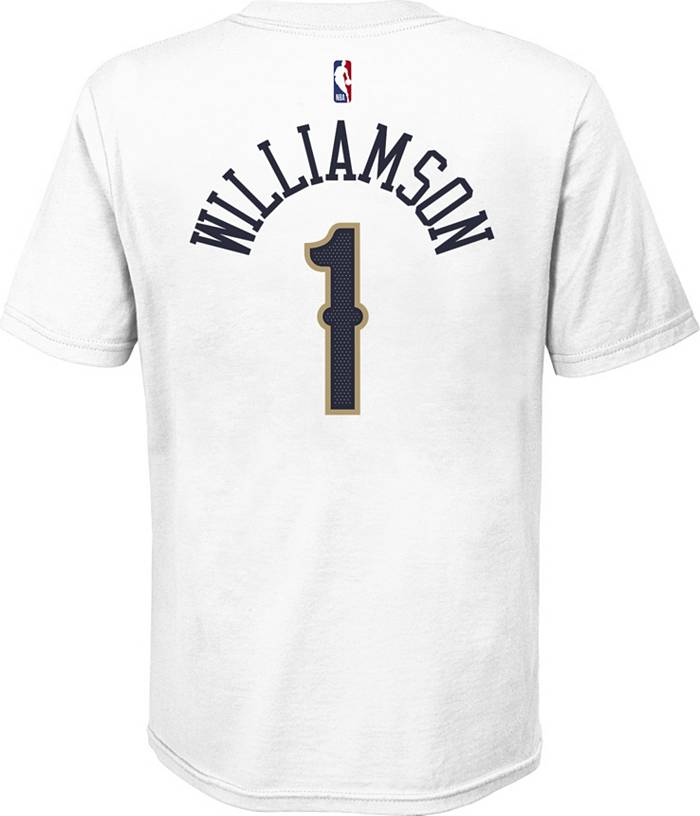 Unisex Nike Zion Williamson Navy New Orleans Pelicans Swingman Badge Player  Jersey - Icon Edition