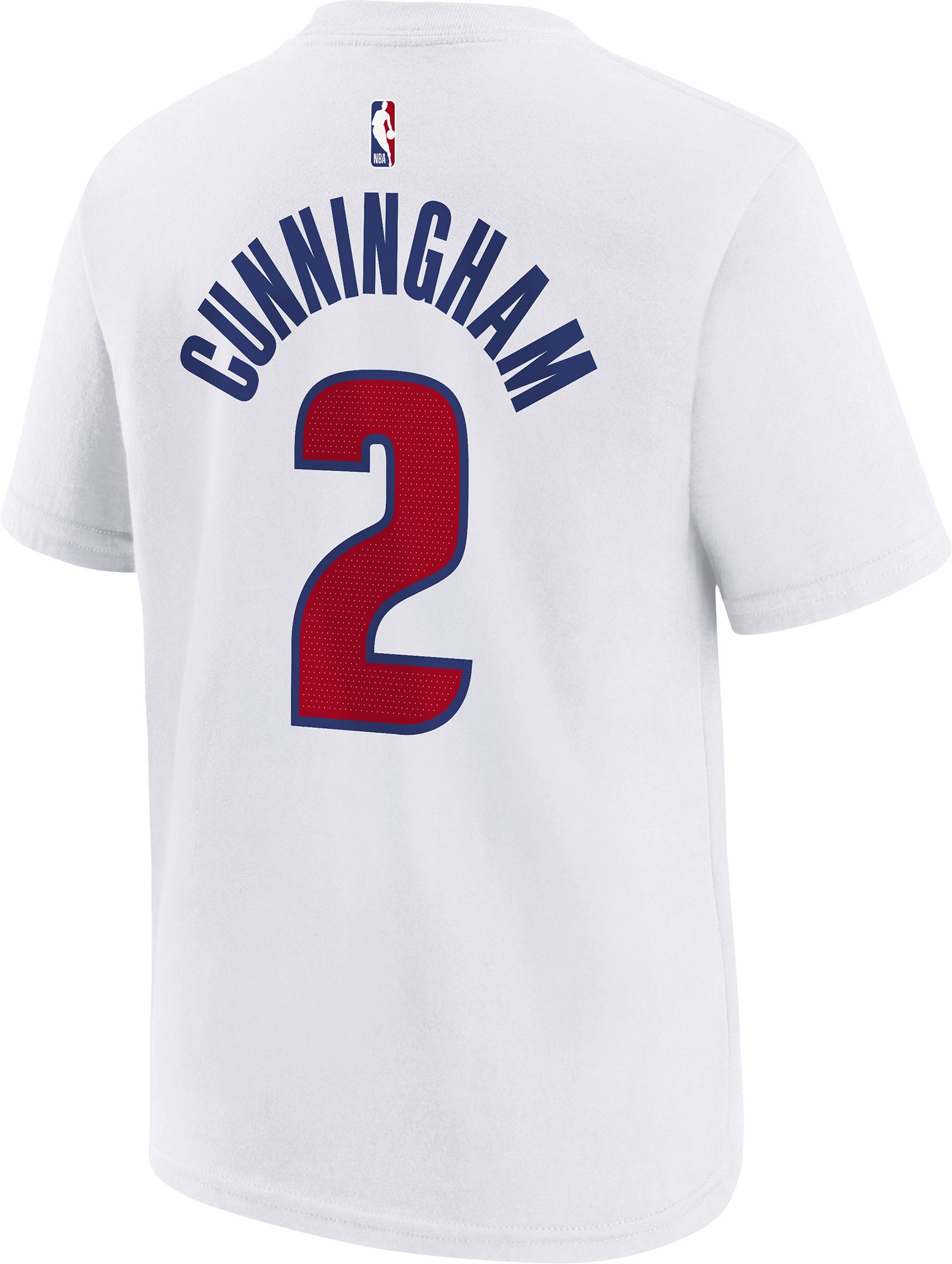 Nike Youth Detroit Pistons Cade Cunningham #2 White T-Shirt product image