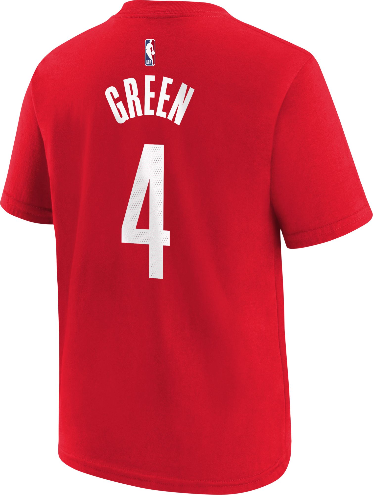 Nike Youth Houston Rockets Jalen Green #4 Red T-Shirt