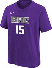 Nike Youth Sacramento Kings Davion Mitchell #15 Purple T-Shirt product image