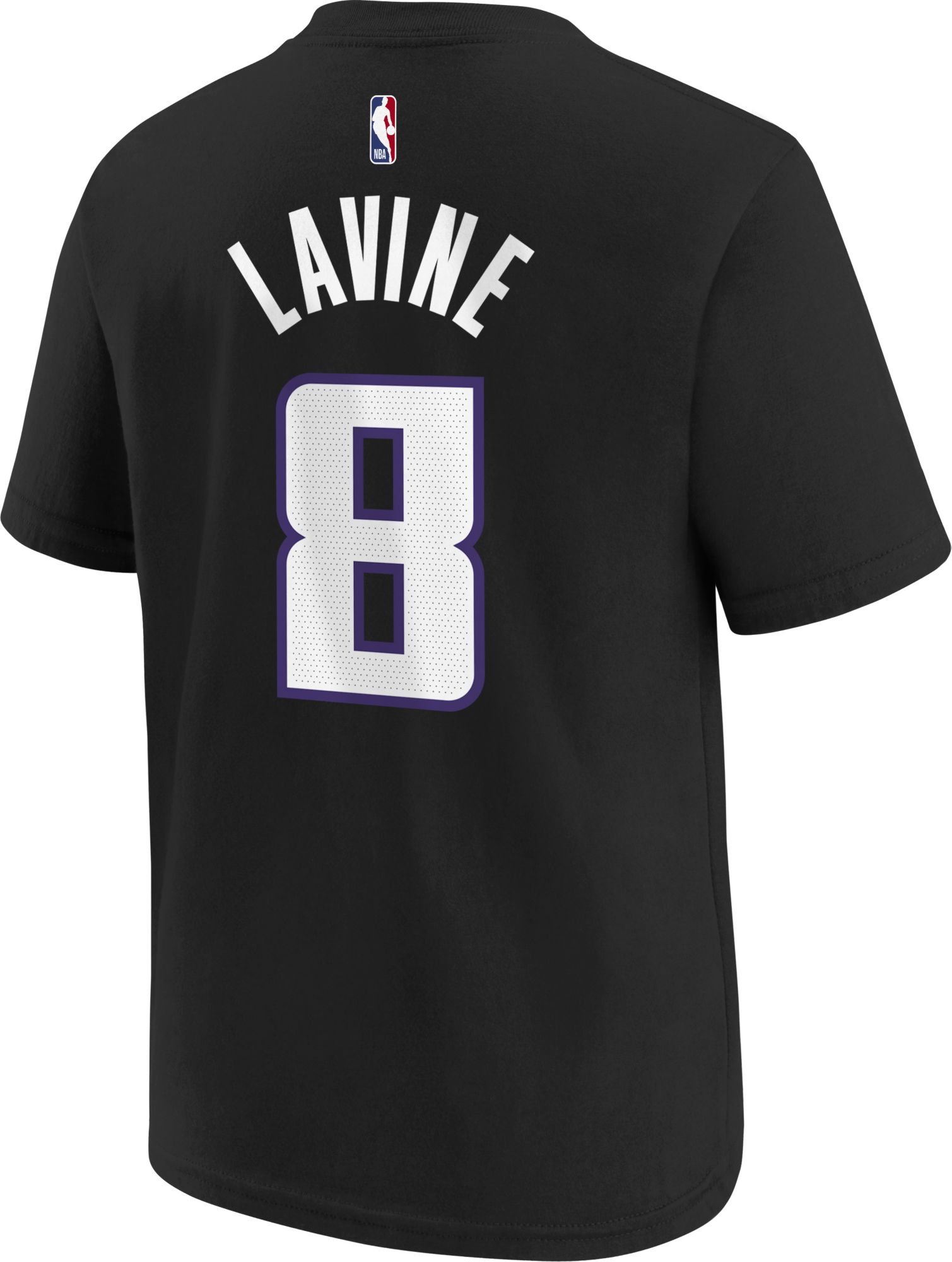 Nike Youth Sacramento Kings Zach LaVine #8 Icon Black T-Shirt product image