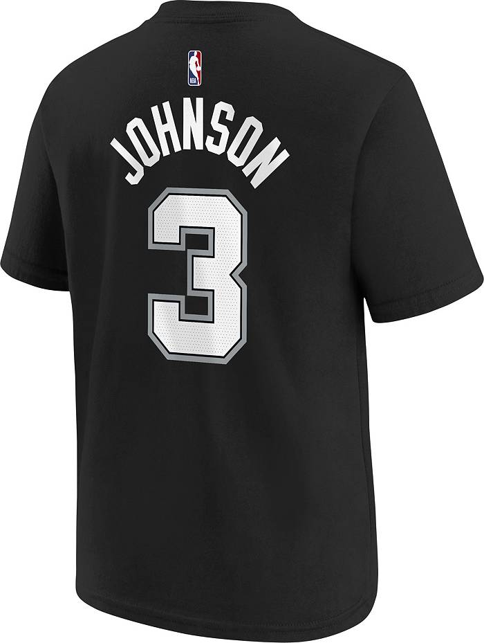 San Antonio Spurs Men's Nike Keldon Johnson Icon Swingman Jersey