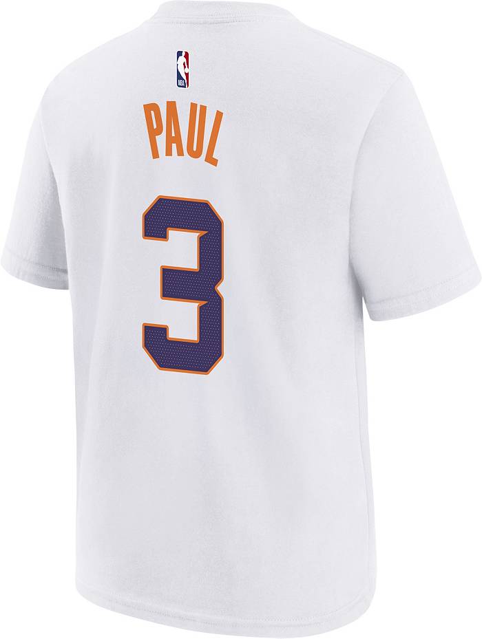 2023/24 Suns PAUL #3 White NBA Jerseys
