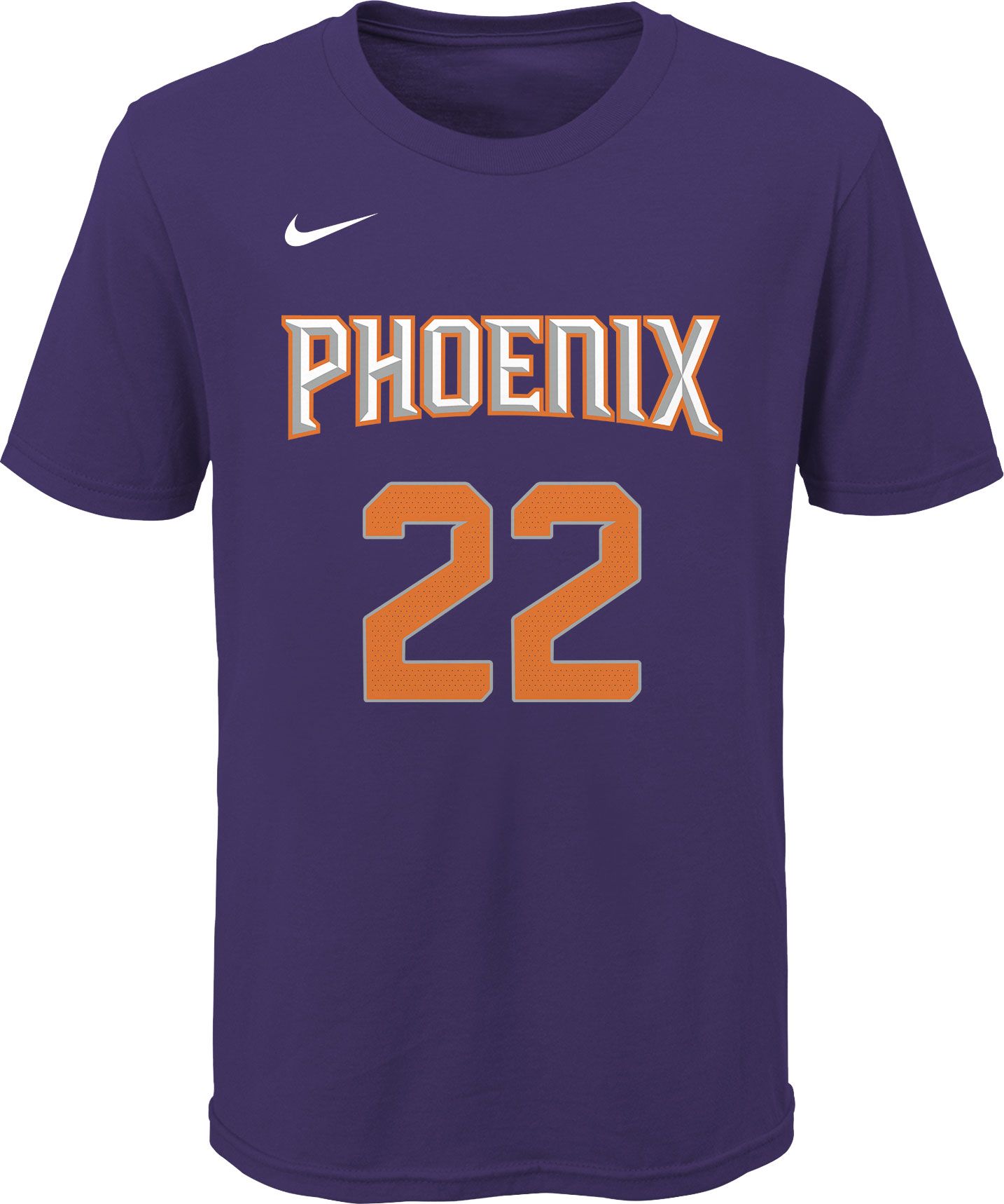 Nike Youth Phoenix Suns Deandre Ayton #22 Purple T-Shirt product image