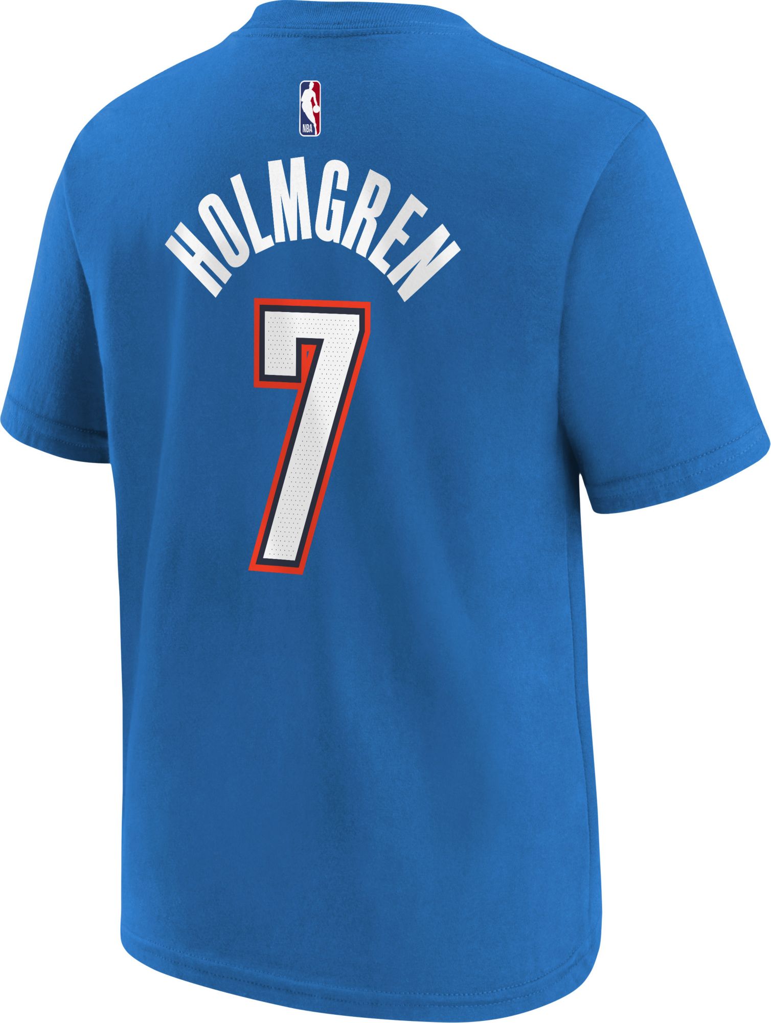 Nike Youth Oklahoma City Thunder Chet Holmgren #7 Blue T-Shirt product image
