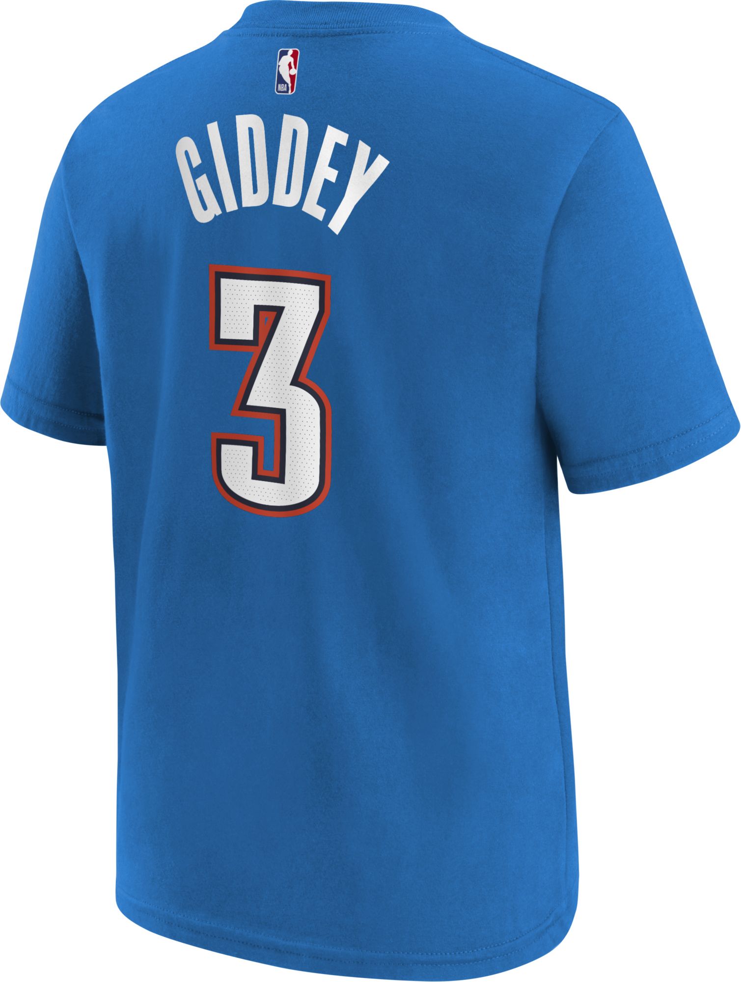 Nike Youth Oklahoma City Thunder Josh Giddey #3 Blue T-Shirt