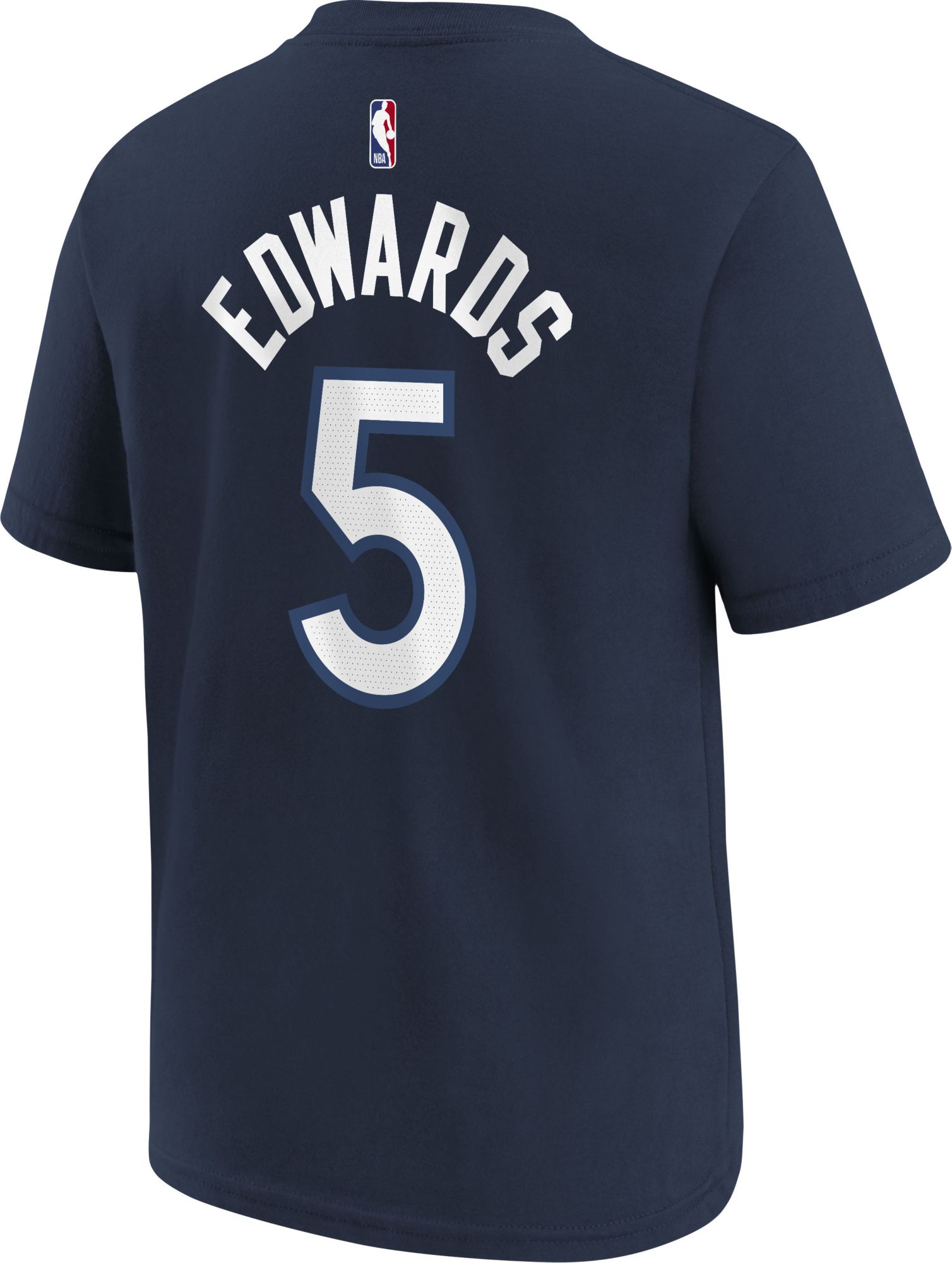 Nike Youth Minnesota Timberwolves Anthony Edwards #5 Navy T-Shirt product image