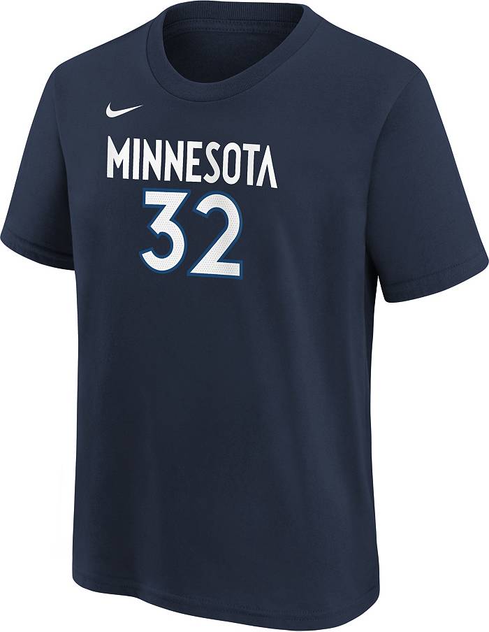 Karl-Anthony Towns Minnesota Timberwolves Nike Youth Swingman Jersey Blue -  City Edition
