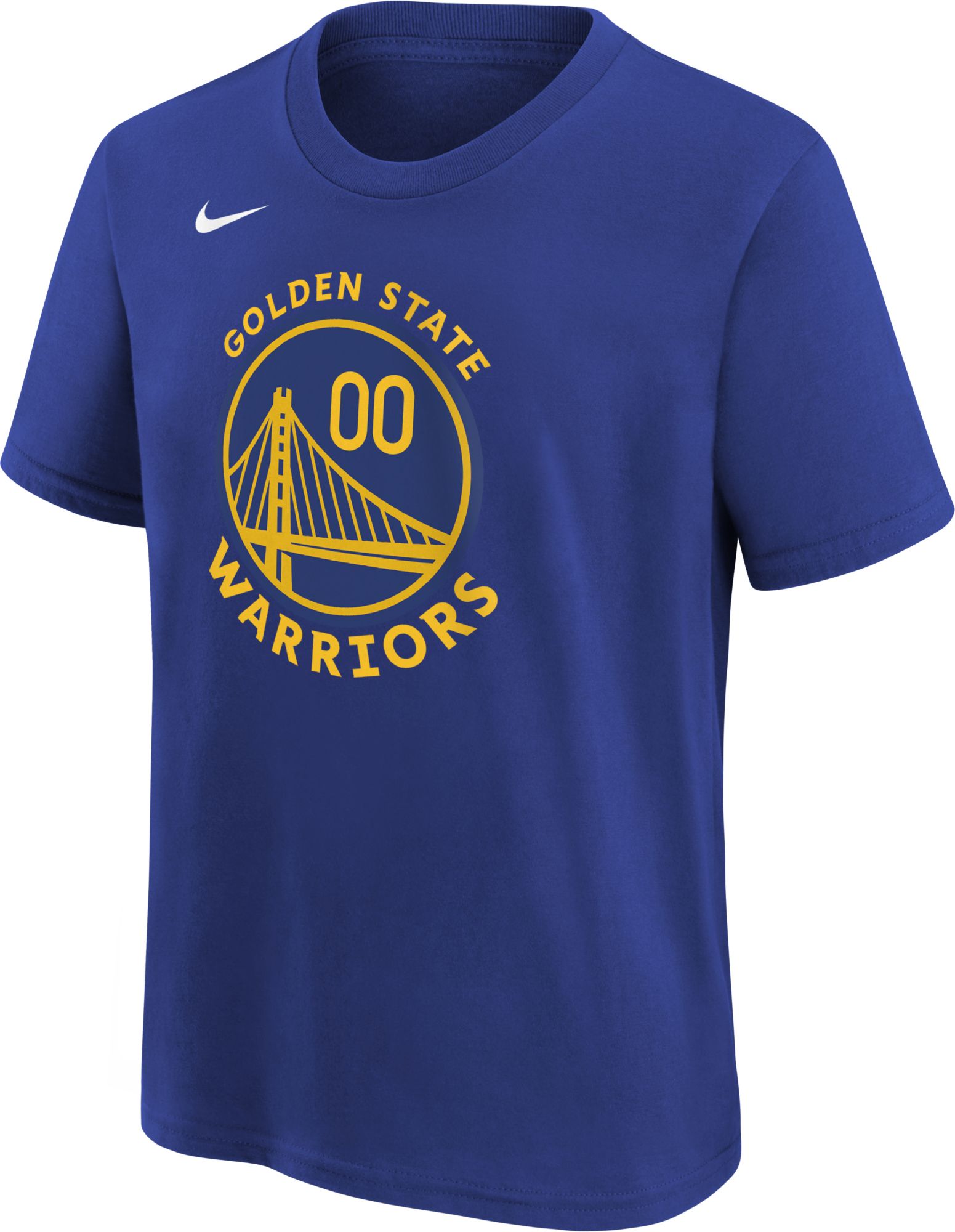 Nike Youth Golden State Warriors Jonathan Kuminga #0 Blue T-Shirt product image