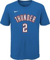 Nike Youth Oklahoma City Thunder Shai Gilgeous-Alexander #2 Blue Statement T-Shirt product image