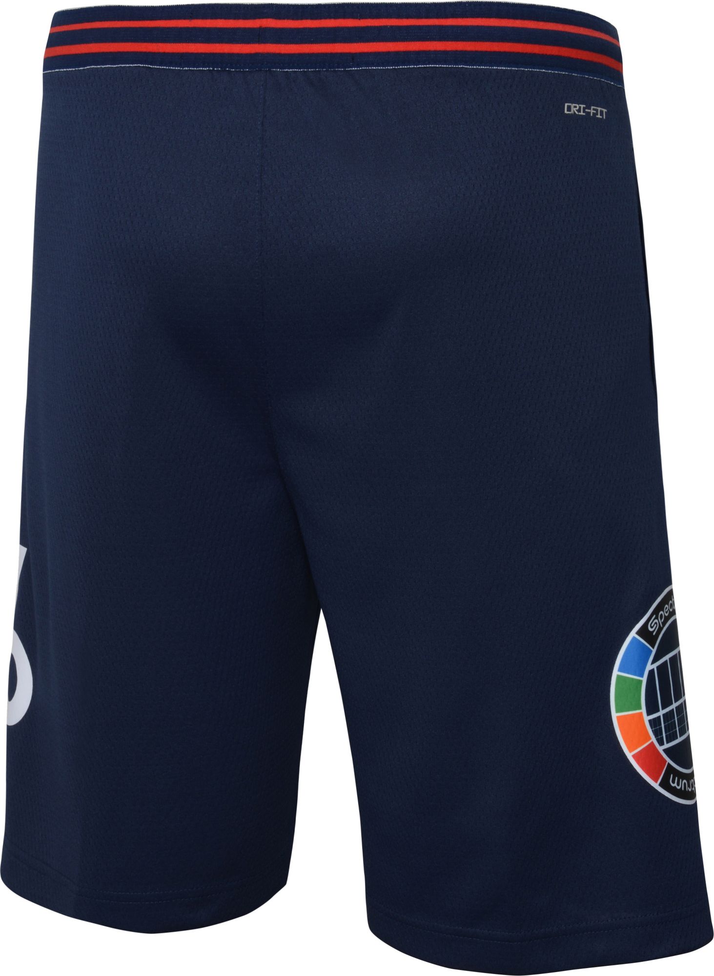 Nike Youth 2021-22 City Edition Philadelphia 76ers Blue Swingman Shorts product image