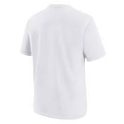 Nike Men's Miami Heat “White Hot Playoffs” White 2022 NBA Playoffs Mantra  T-Shirt