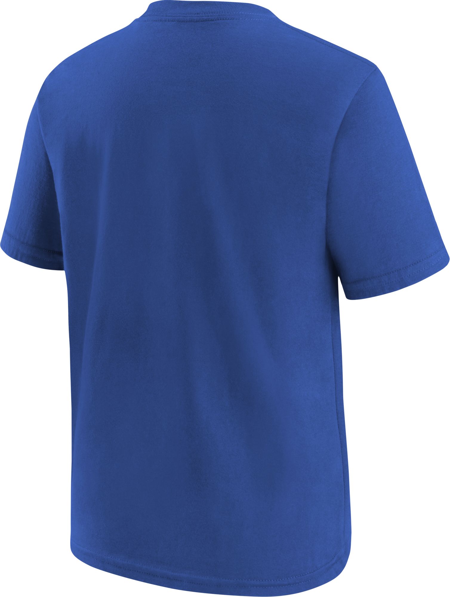 Nike Youth Dallas Mavericks “All In” Royal Blue 2022 NBA Playoffs Mantra T-Shirt product image