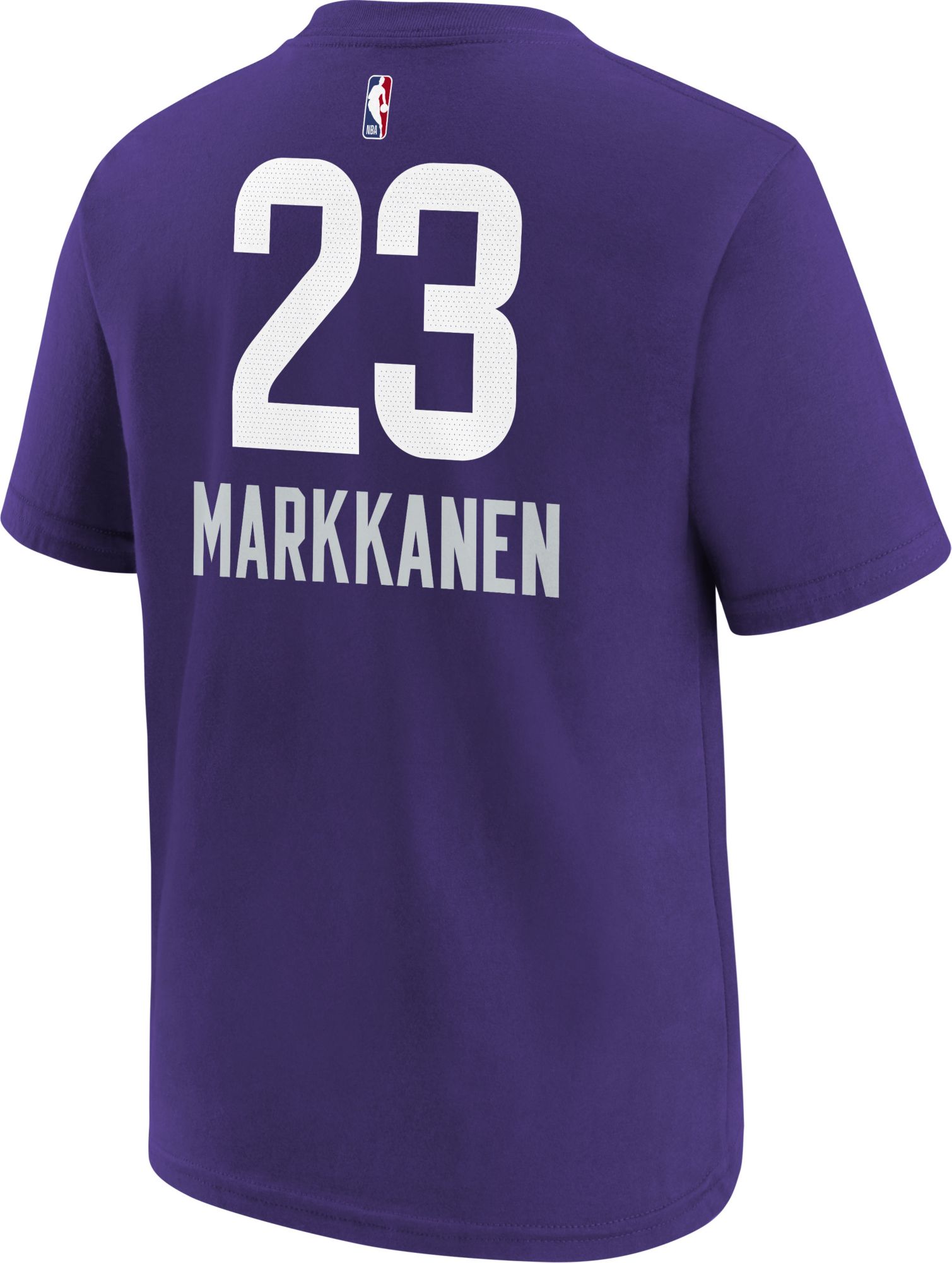 Outerstuff Youth Utah Jazz Lauri Markkanen #23 Purple Short Sleeve T-Shirt product image