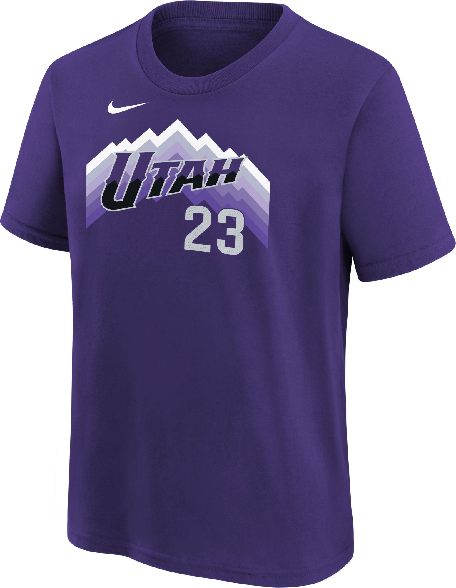 Outerstuff Youth Utah Jazz Lauri Markkanen #23 Purple Short Sleeve T-Shirt product image