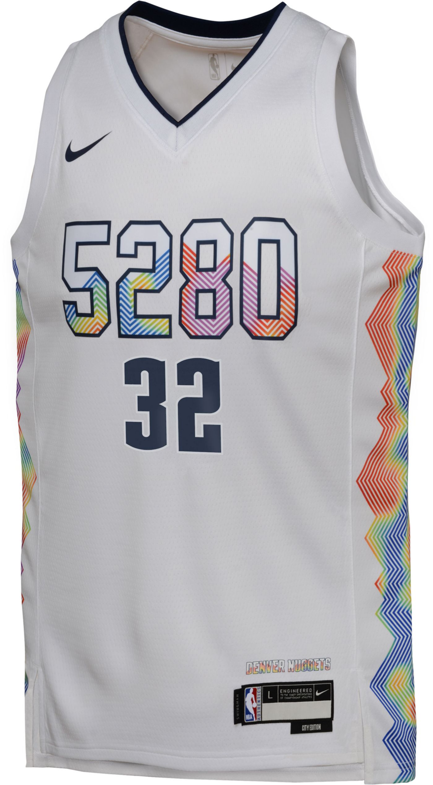 Nike Youth 2024 25 City Edition Denver Nuggets Aaron Gordon 32 Swingman Jersey Dick s Sporting Goods
