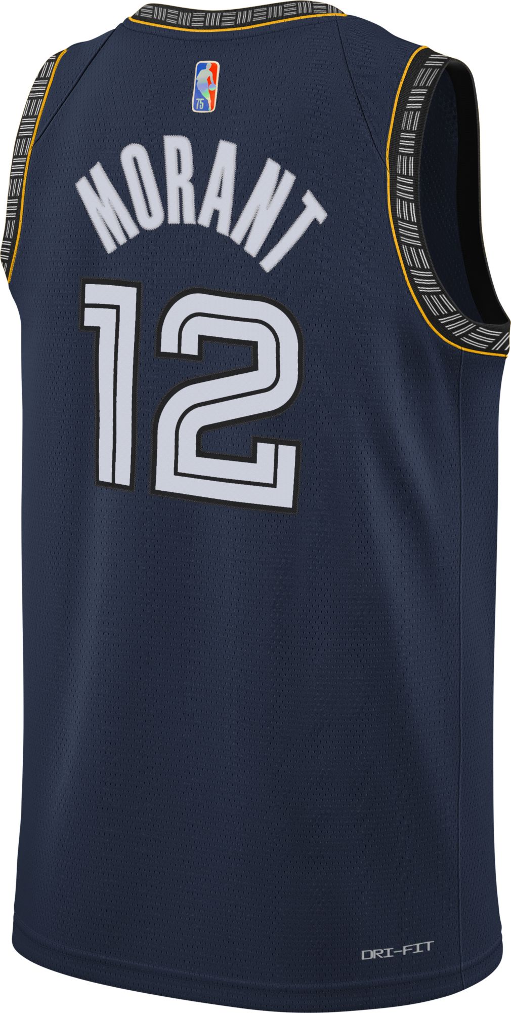 Nike Youth 2021-22 City Edition Memphis Grizzlies Ja Morant #12 Blue Swingman Jersey product image