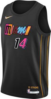 Nike Youth 2021-22 City Edition Miami Heat Tyler Herro #14 Black Swingman Jersey product image