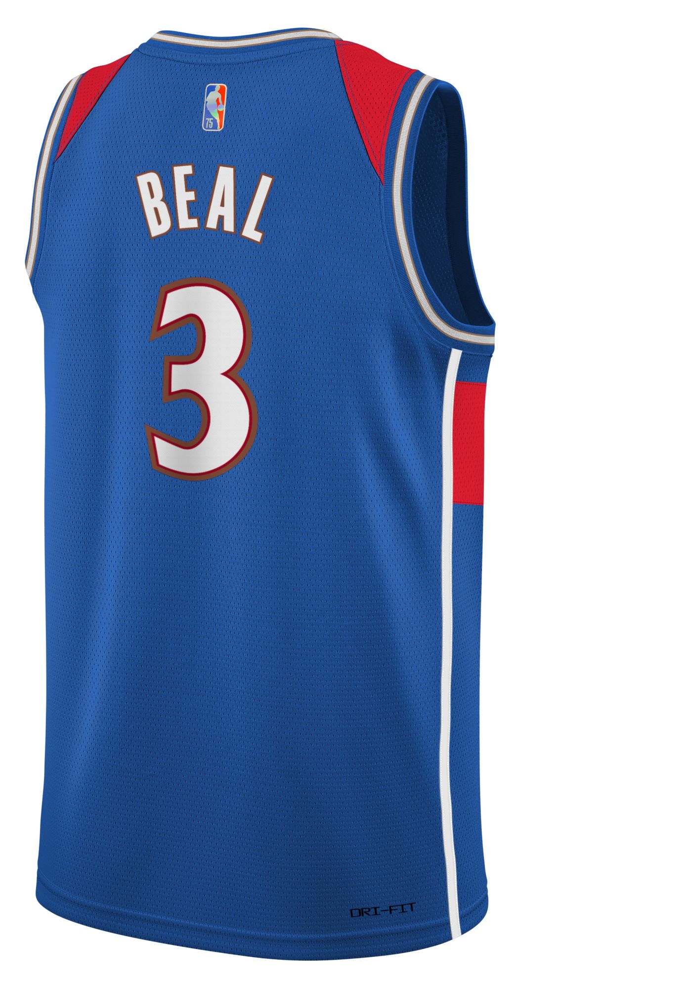 Nike Youth 2021-22 City Edition Washington Wizards Bradley Beal #3 Blue Swingman Jersey product image