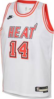 Nike Youth Hardwood Classic Miami Heat Tyler Herro #14 White Dri-FIT Swingman Jersey product image