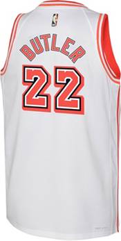 Nike Youth Hardwood Classic Miami Heat Jimmy Butler #22 White Dri-FIT Swingman Jersey product image