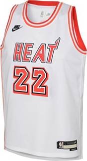 Nike Youth Hardwood Classic Miami Heat Jimmy Butler #22 White Dri-FIT Swingman Jersey product image