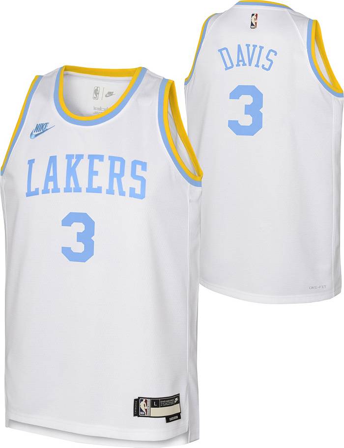 Nike Anthony Davis LA Lakers White Jersey City Edition CN1737-101