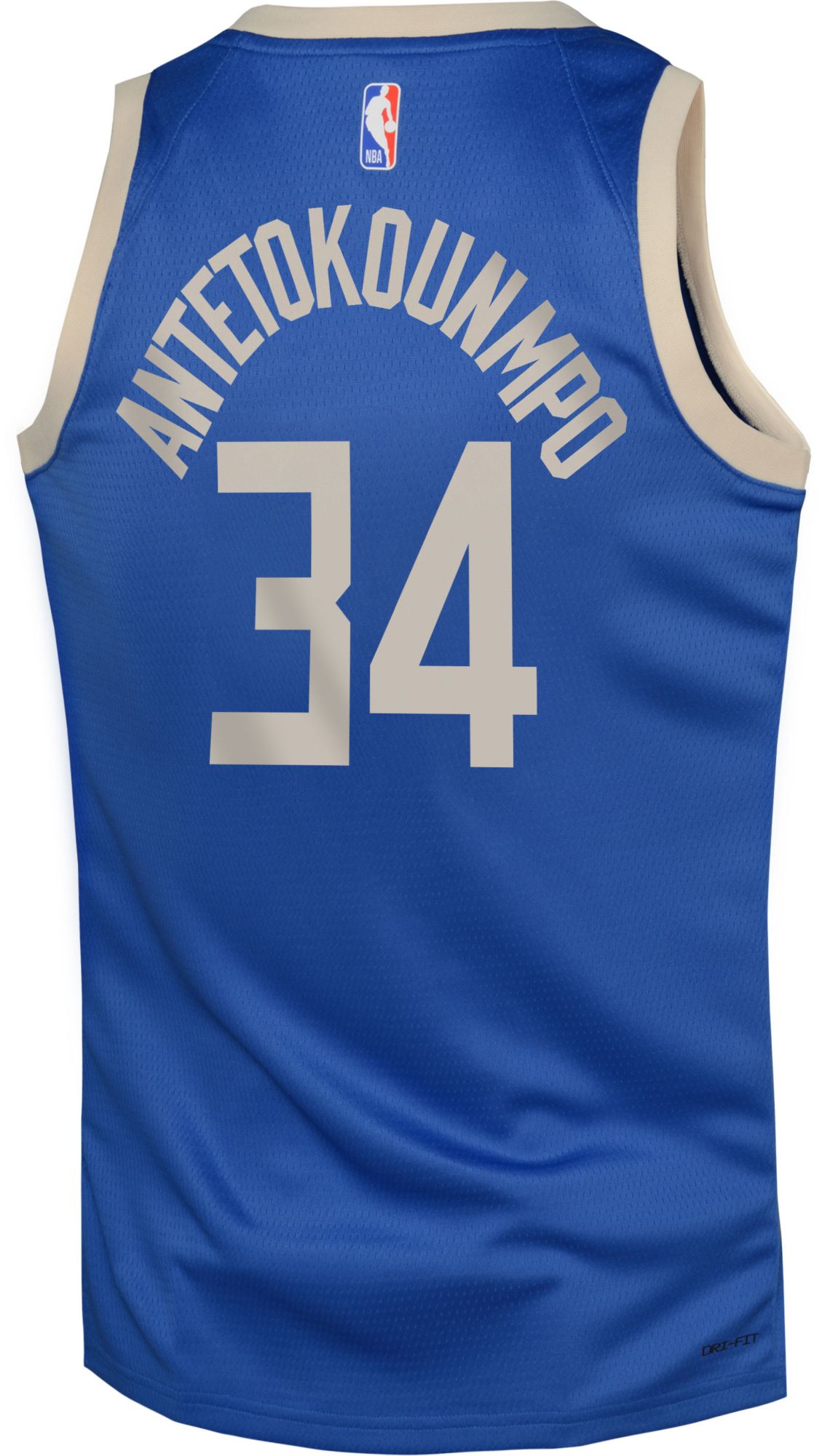 Nike Youth 2024-25 City Edition Milwaukee Bucks Giannis Antetokounmpo #34 Swingman Jersey product image