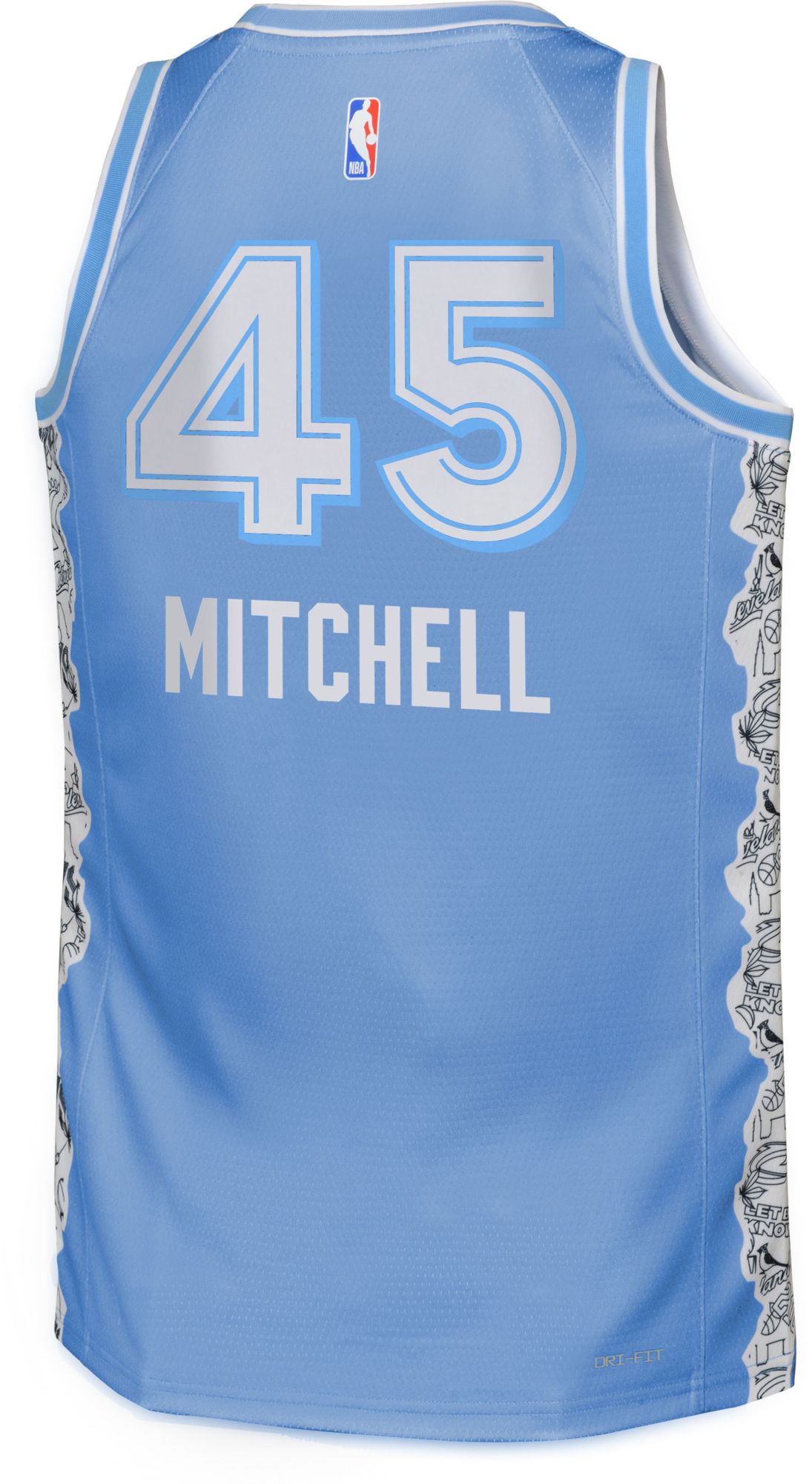 Nike Youth 2024-25 City Edition Cleveland Cavaliers Donovan Mitchell #45 Swingman Jersey product image