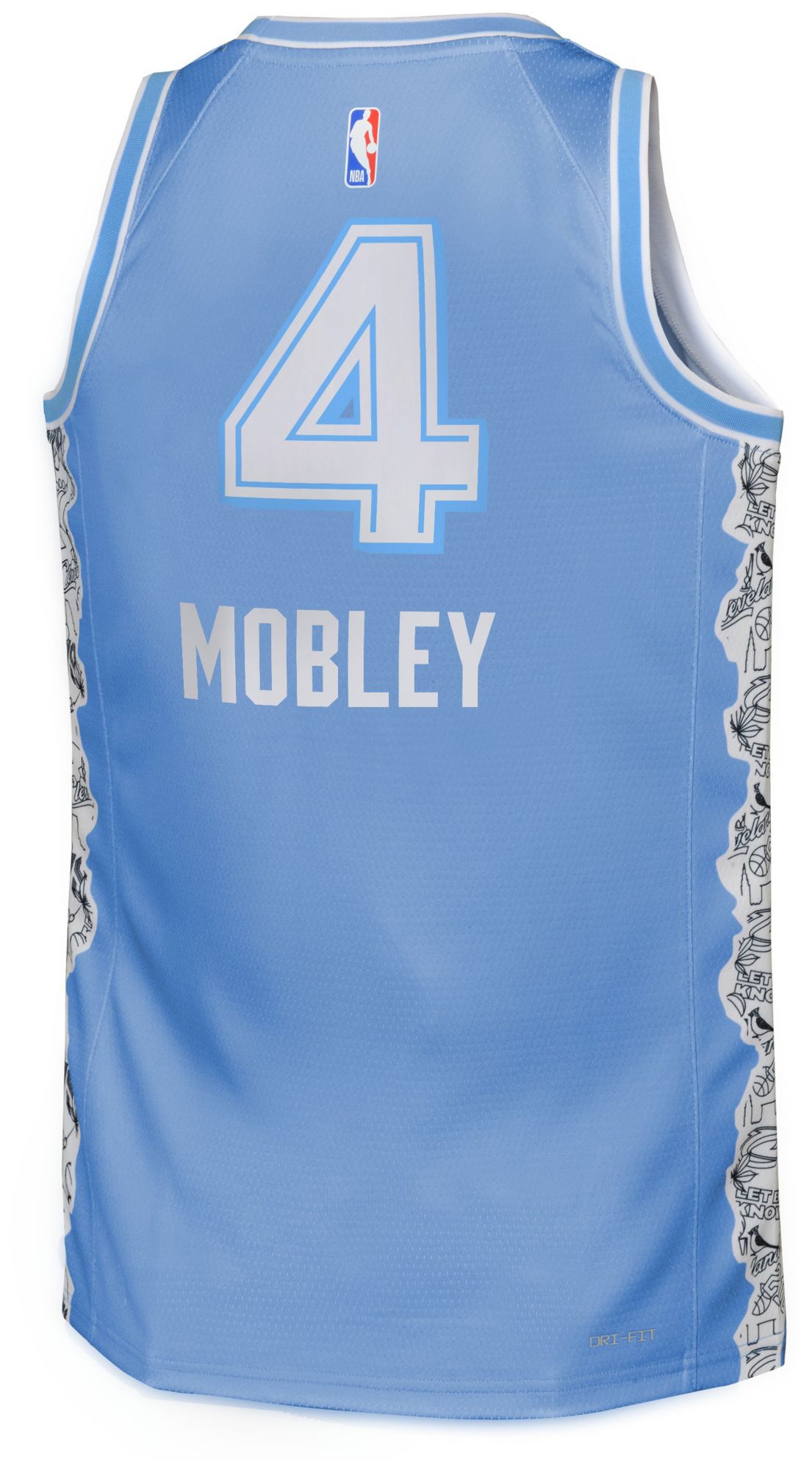 Nike Youth 2024-25 City Edition Cleveland Cavaliers Evan Mobley #4 ...