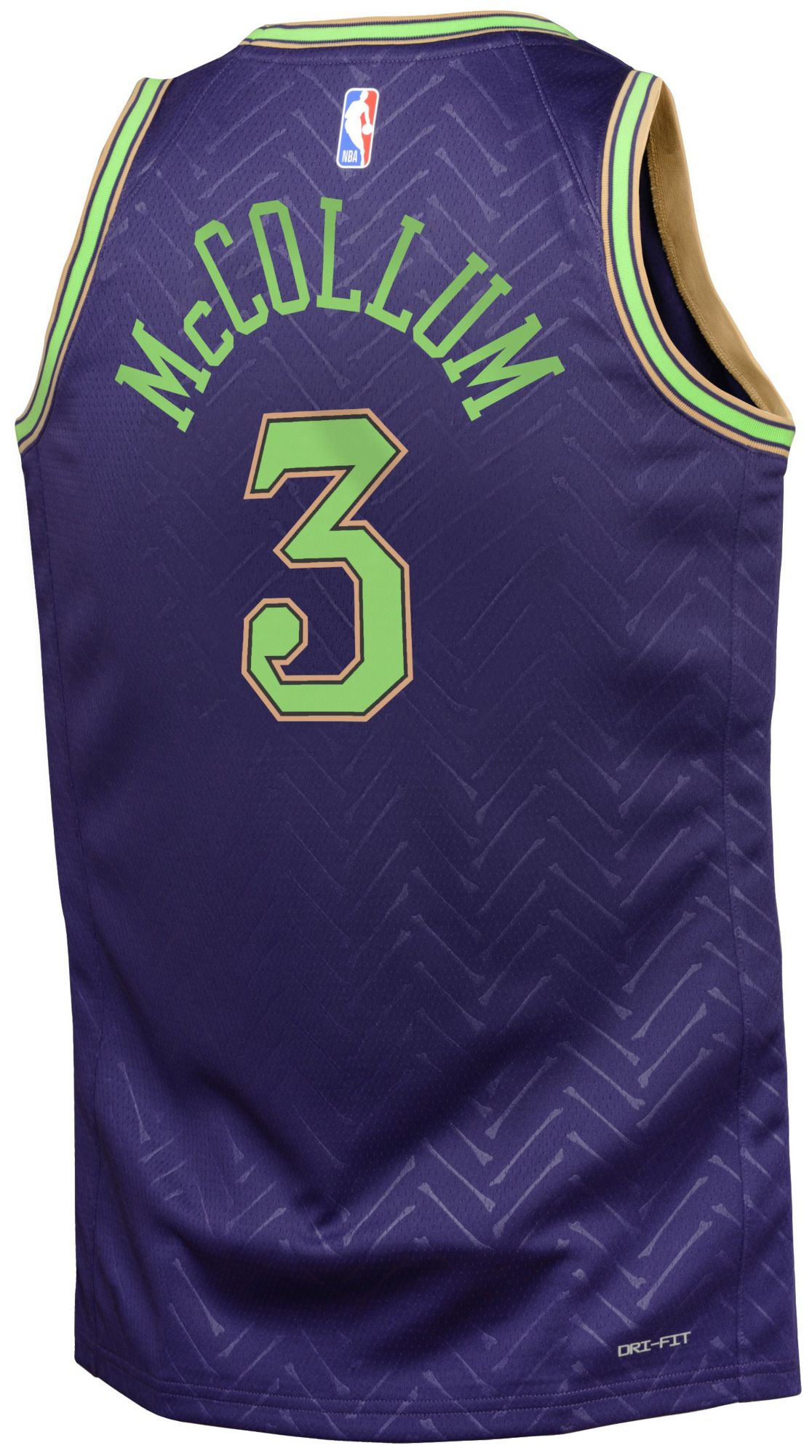 Nike Youth 2024-25 City Edition New Orleans Pelicans CJ McCollum #3 Swingman Jersey product image