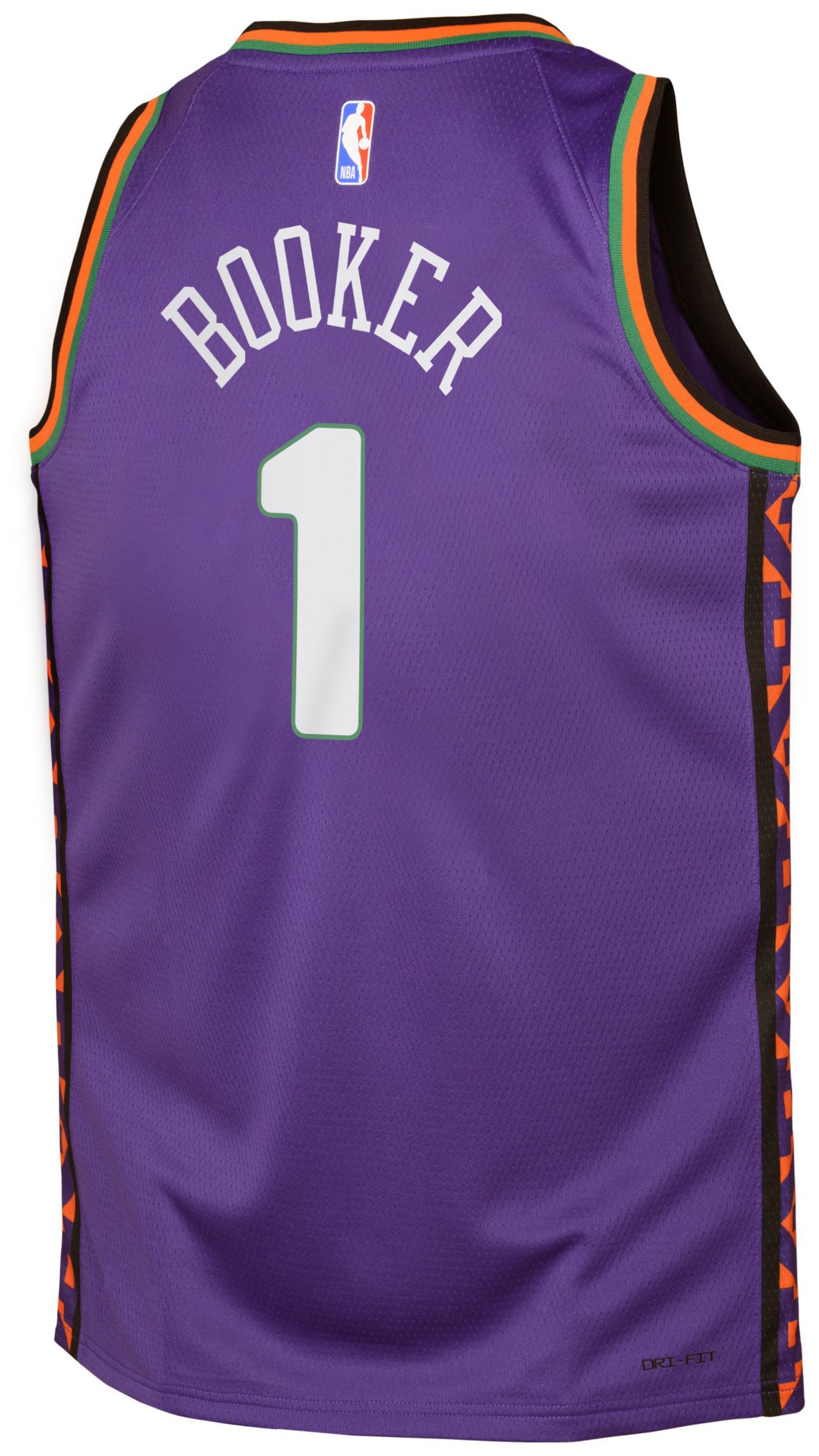 Purple devin booker jersey on sale