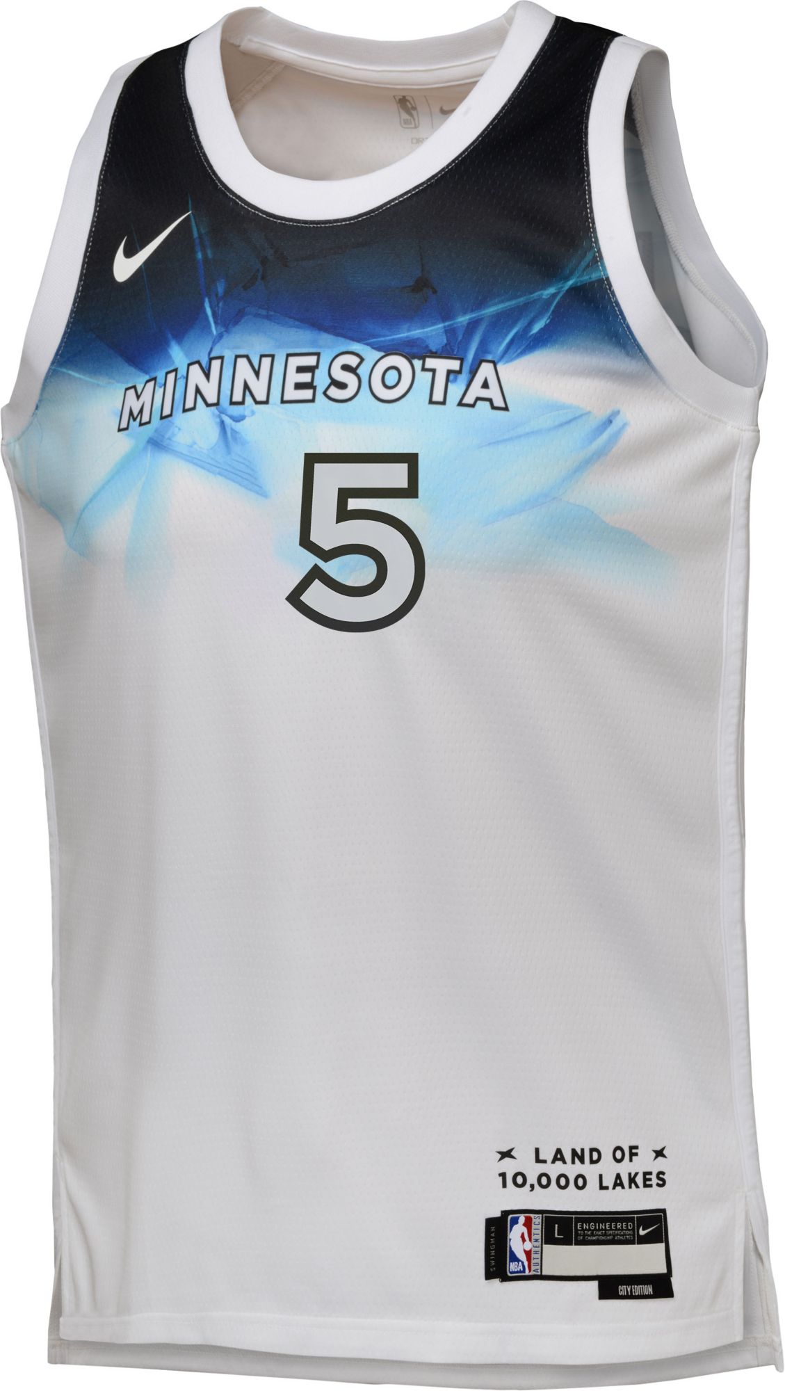 Nike Youth 2024-25 City Edition Minnesota Timberwolves Anthony Edwards #5 Swingman Jersey product image