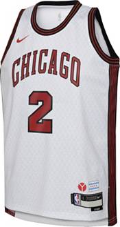 Nike Men's Chicago Bulls Lonzo Ball #2 Black Dri-FIT Swingman