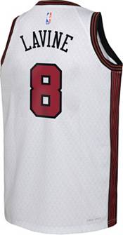 Nike Youth 2022-23 City Edition Chicago Bulls Zach LaVine #8 White Dri-FIT Swingman Jersey product image