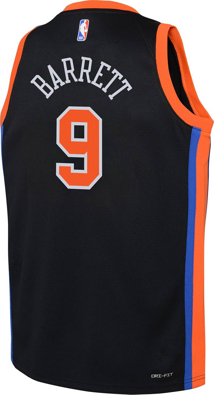 RJ Barrett New York Knicks Fanatics Authentic Game-Used #9 White Jersey vs. Houston  Rockets on March 27, 2023
