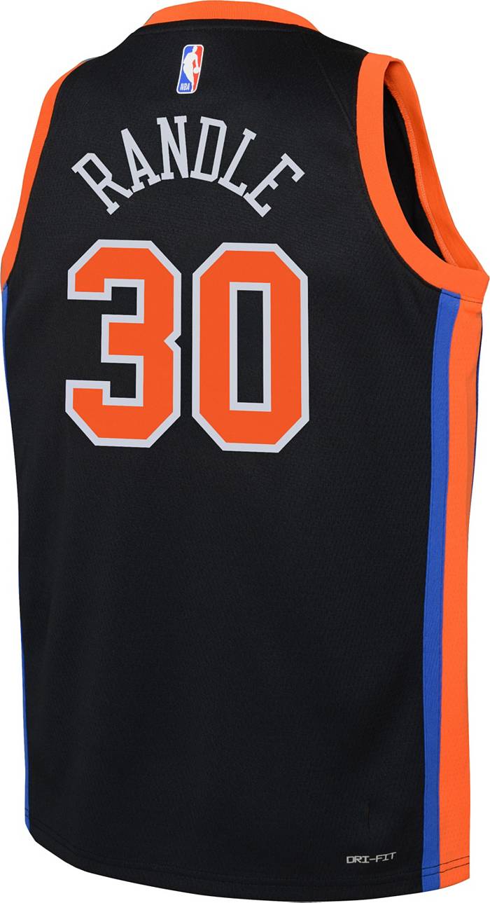 Julius Randle Youth Fanatics Branded White New York Knicks Fast Break Replica Custom Jersey - Association Edition Size: Extra Large