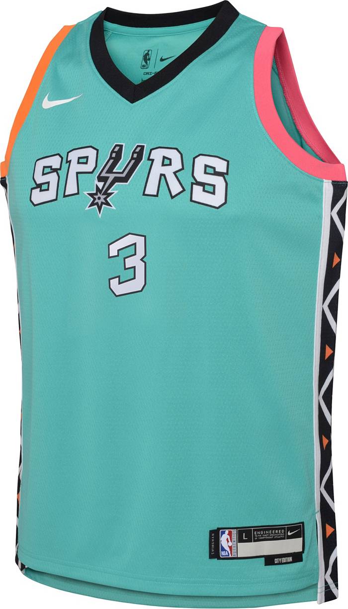 San Antonio Spurs City Edition Men's Nike NBA Logo T-Shirt