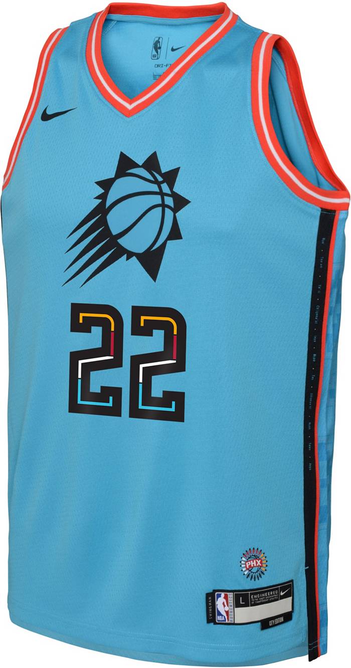 Philadelphia 76ers Nike City Edition Swingman Jersey 22 - White