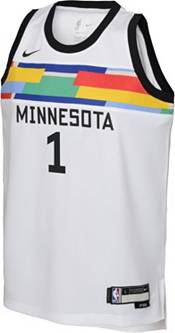 Nike Anthony Edwards Minnesota Timberwolves Unisex White Swingman Jersey -  Association Edition
