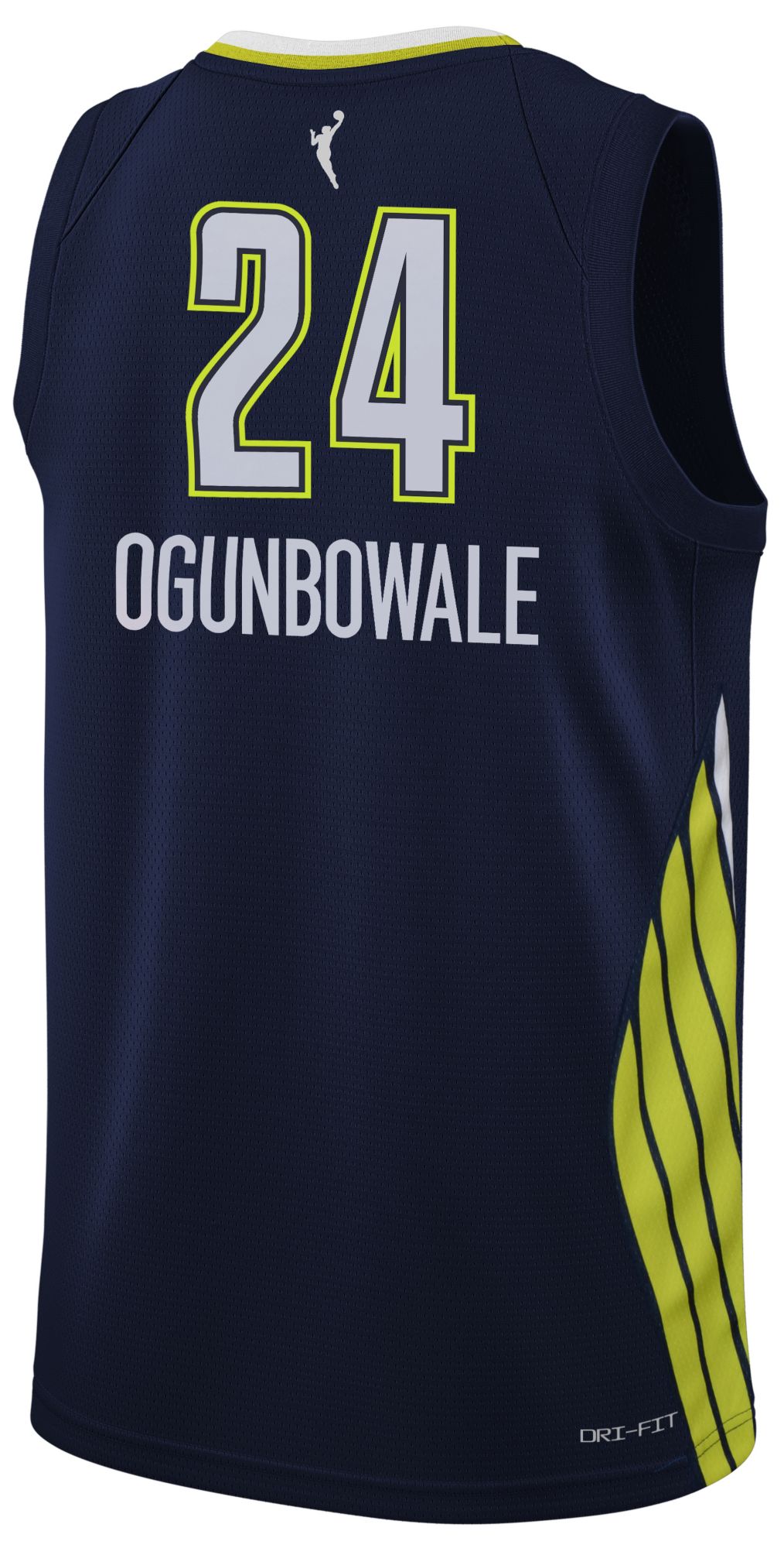 Nike Youth Dallas Wings Navy Arike Ogunbowale #24 Explorer Jersey product image