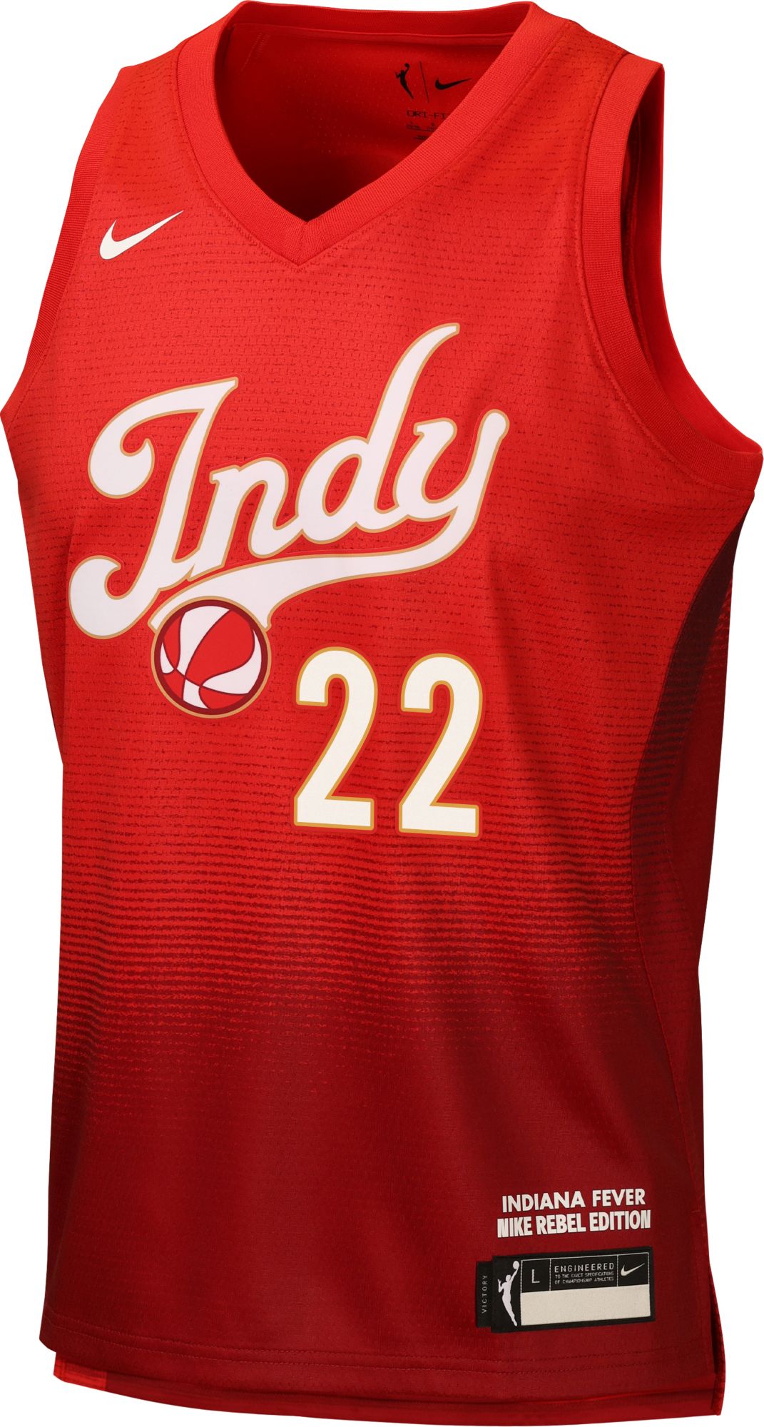 Nike Youth Indiana Fever Caitlin Clark Rebel Jersey product image