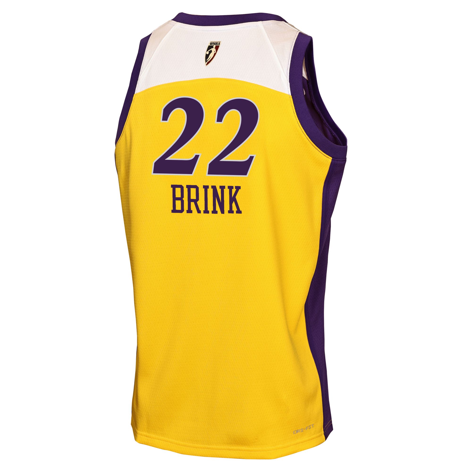 Nike Boys' Los Angeles Sparks Yellow Hardwood Classics Replica Jersey product image