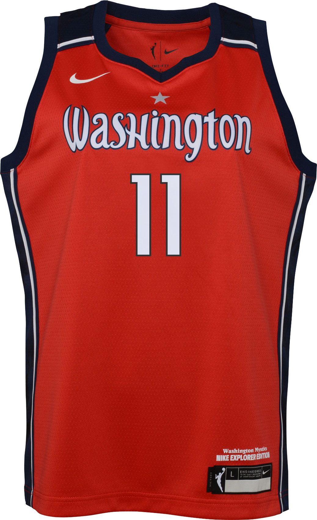 Nike Youth Washington Mystics Elena Delle Donne Replica Explorer Jersey product image