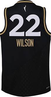 Nike Youth Las Vegas Aces A'ja Wilson Black Replica Rebel Jersey product image