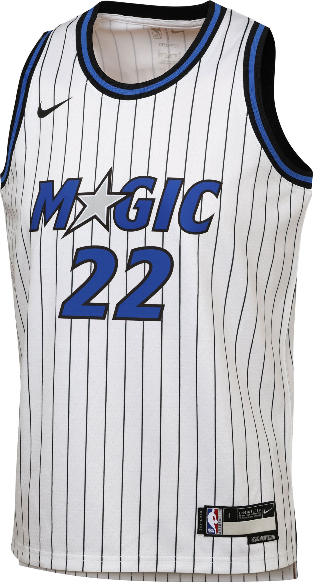 Nike Youth Orlando Magic Franz Wagner #22 White Swingman Association Jersey product image