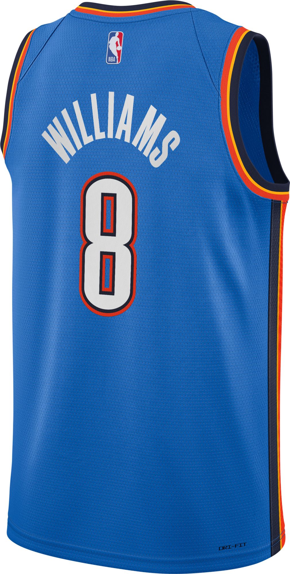 Nike Youth Oklahoma City Thunder Jalen Williams #8 Swingman Icon Jersey product image