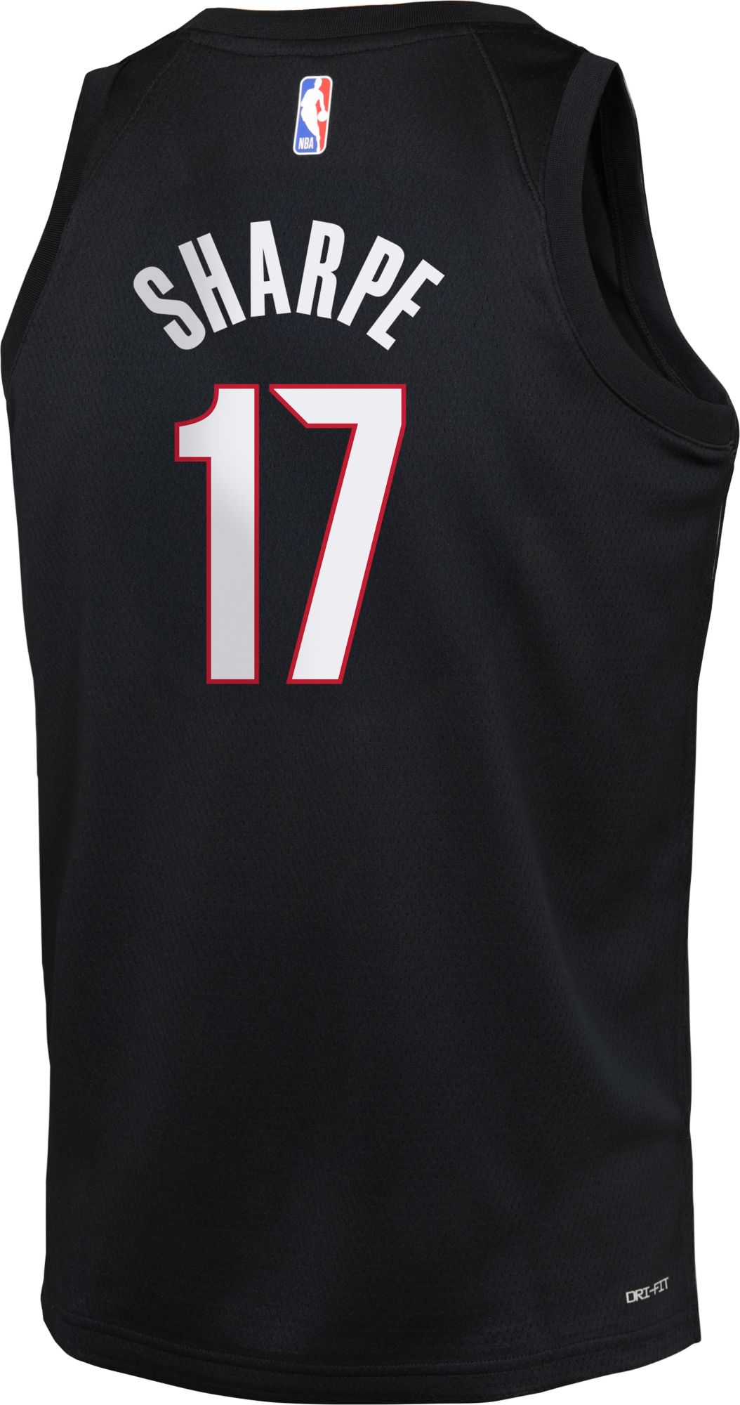 Nike Youth Portland Trail Blazers Shaedon Sharpe #17 Black Swingman Icon Jersey product image