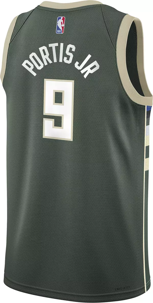 Nike Youth Milwaukee Bucks Bobby Portis #9 Icon Jersey