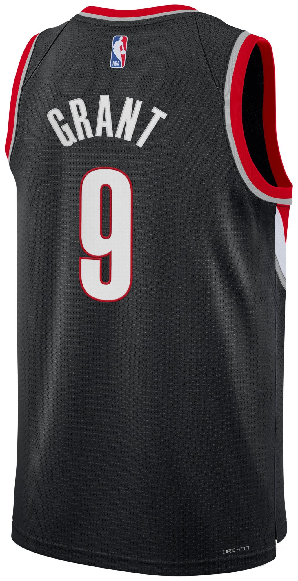 Nike Youth Portland Trail Blazers Jerami Grant #9 Black Swingman Icon Jersey product image